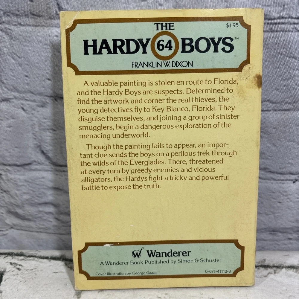 The Hardy Boys Book 64 Mystery Of Smugglers Cove - 1980 Print